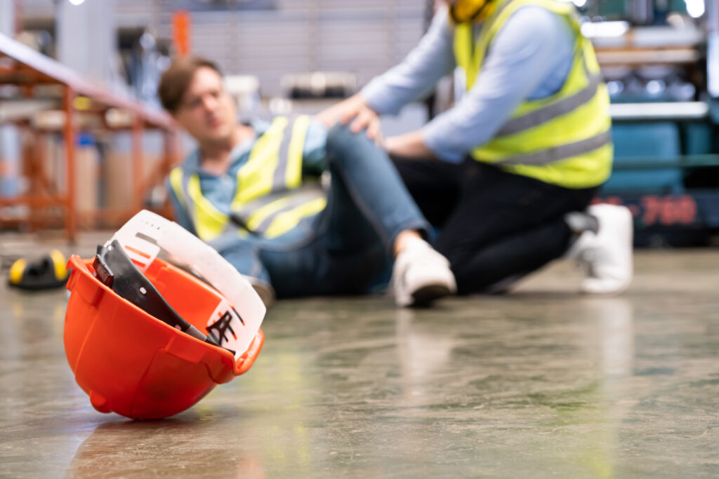 workers compensation personal injury scene