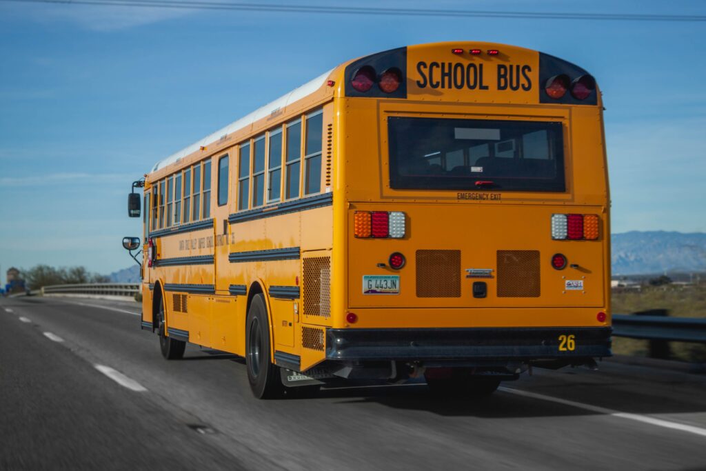 school bus in washington dc