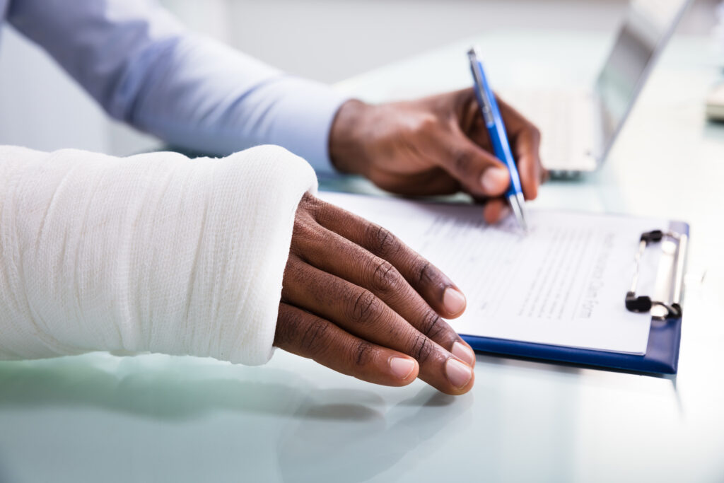 medical malpractice form, personal injury victims