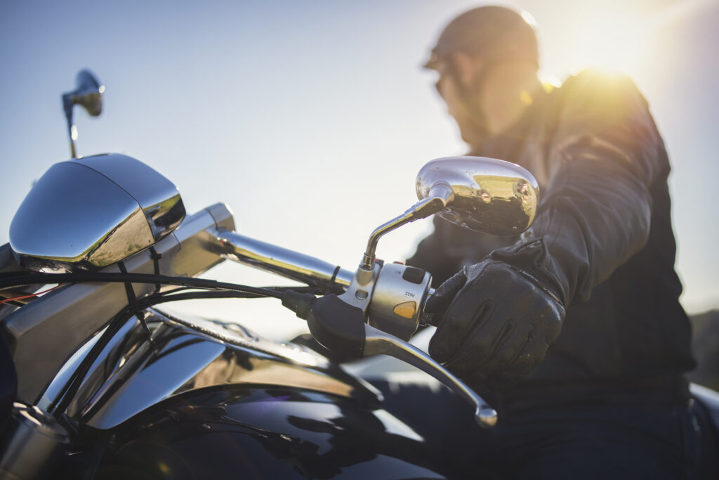 motorcycle rider in washington dc