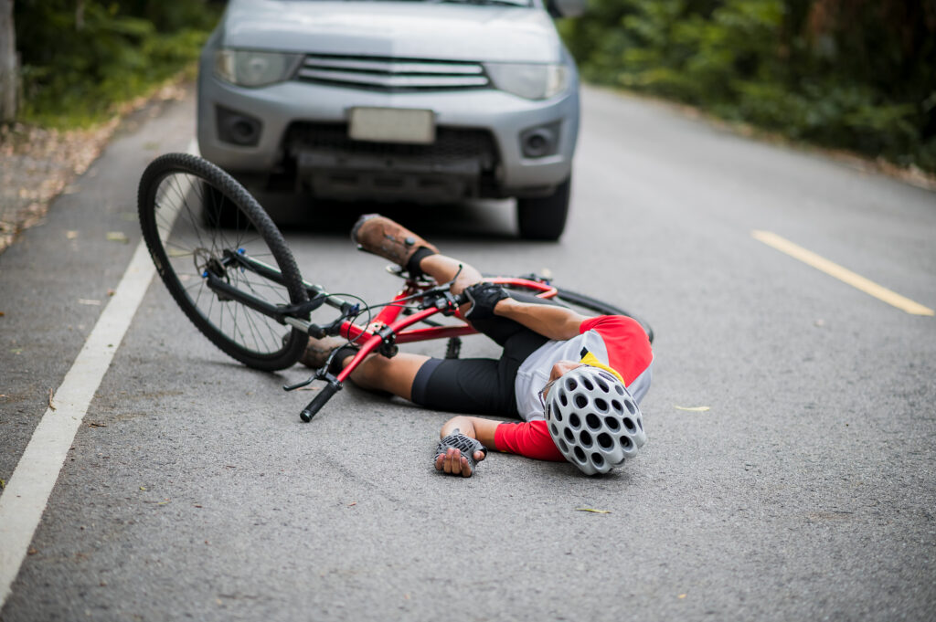 bicyclist hit in washington dc in a bicycle accident