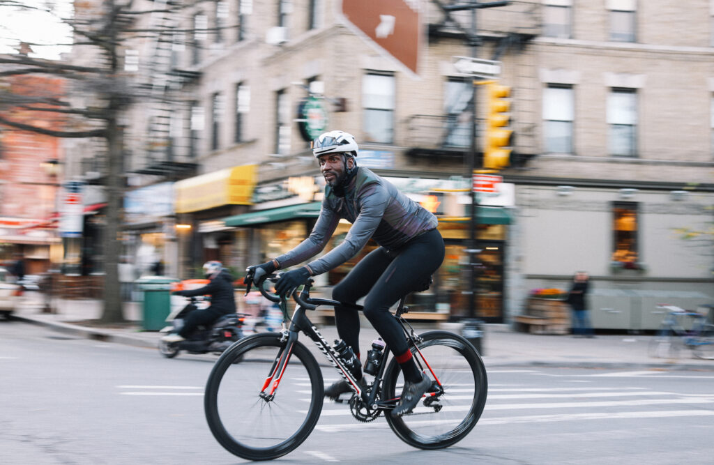 bicyclist in washington dc