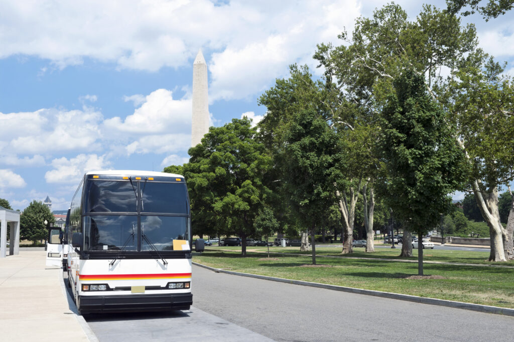 tour bus in washington dc