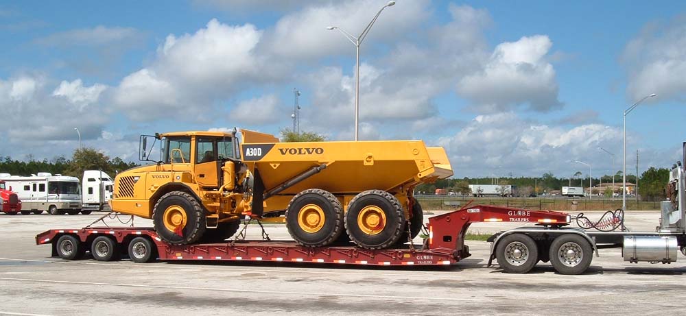 lowboy truck in washington dc