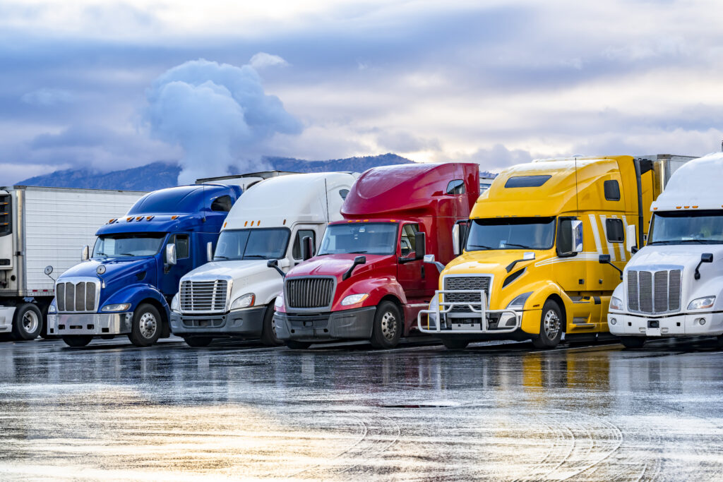 semi trucks in washington dc