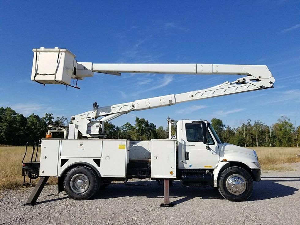 bucket truck in washington dc