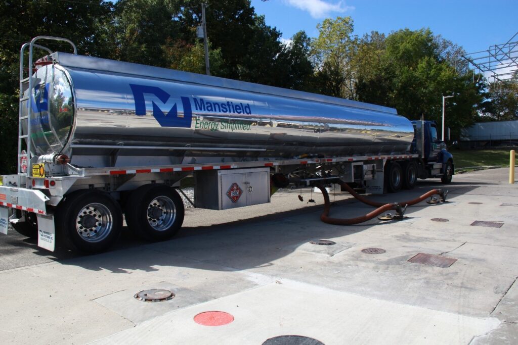 large tanker truck